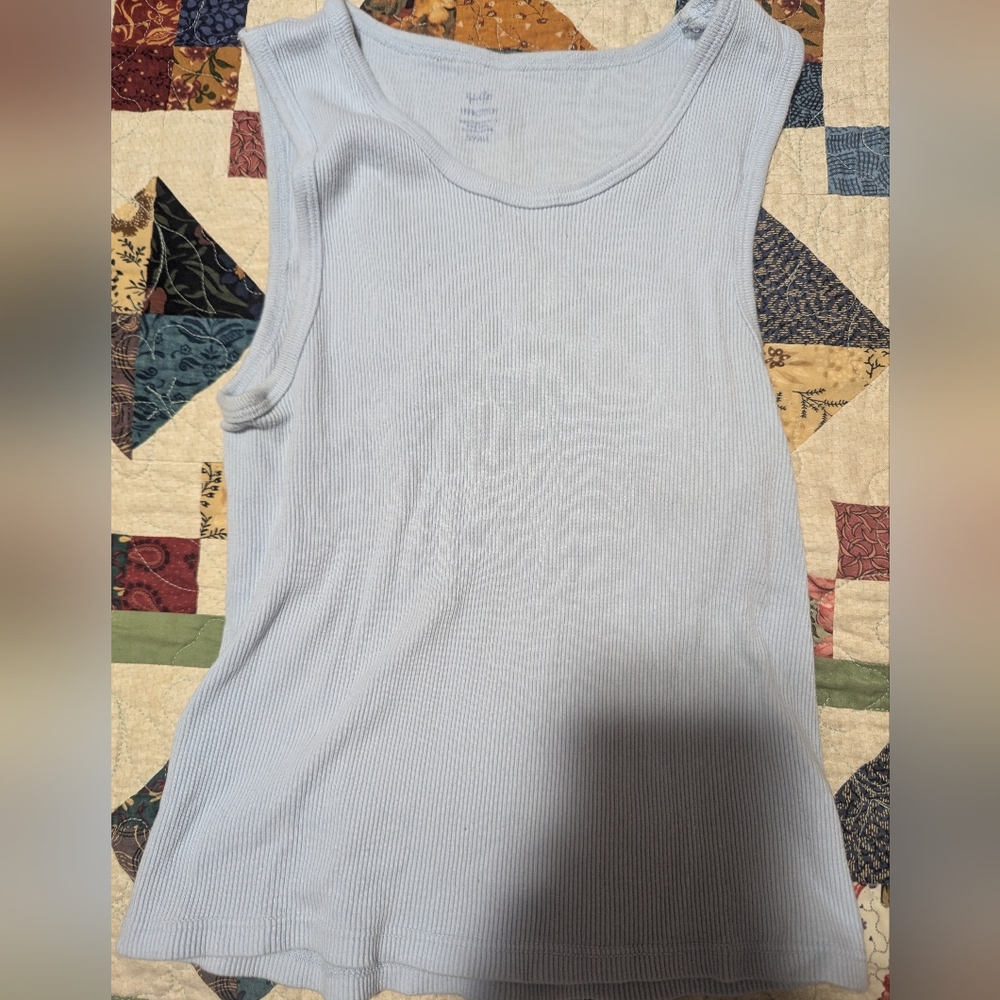 Brandy Melville light blue tank